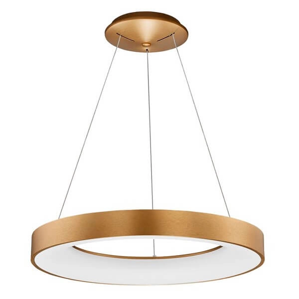 Lampa wisząca pierścieniowa Tome Smart LE41517 LED 50W 3000K złota biała