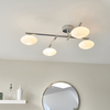 Łazienkowa lampa sufitowa L&-195008 Light& kule szklane IP44 chrom