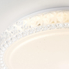 Plafon glamour Badria G96992/05 LED 12W 3000K okrągły biały