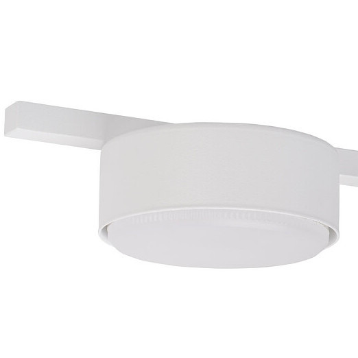 Lampa ścienna metalowa oprawa loftowy kinkiet biały PILLS OUTLET