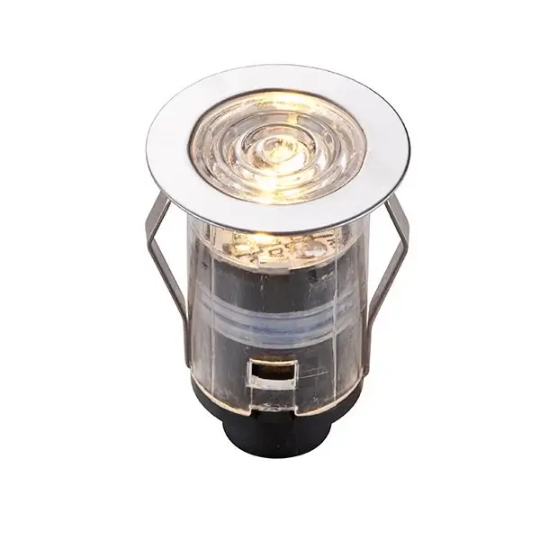 Okrągłe oczko łazienkowe IKON 94430 LED 0,75W 3000-4000K IP67 przezroczyste