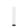 Wisząca aluminiowa lampa TORVILA LE45618 na korytarz biała czarna