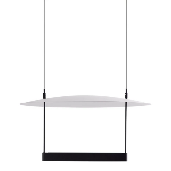 Lampa wisząca PORTOFINO czarna biała AZ6660 30W 3000K designerska