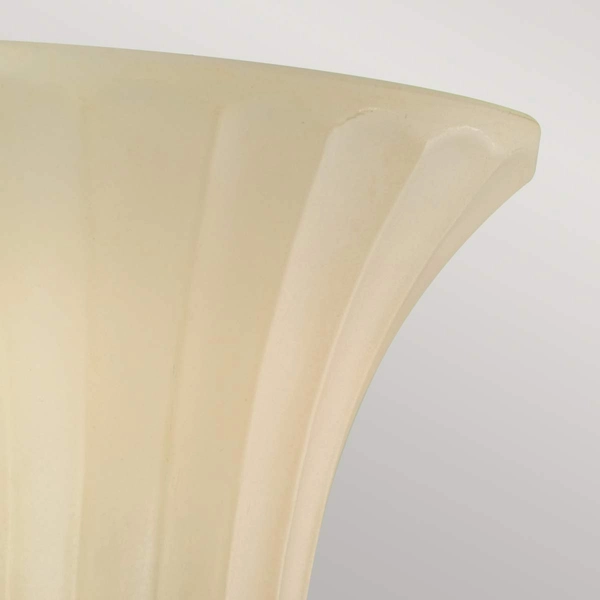 Ścienna lampa FE-DRAWING-ROOM1 do pokoju nad komodę brązowa