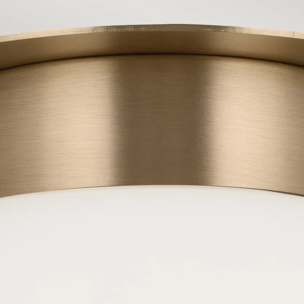 Nowoczesny plafon Albers KL-ALBERS-F-G-CPZ okrągła kula brąz