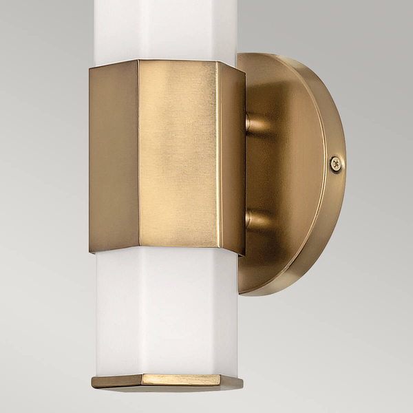 Kinkiet ścienny Facet QN-FACET-LED1-HB-BATH Quintiesse IP44 biały mosiądz