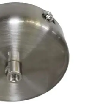 Okrągła metalowa podsufitka ARTO 128041 Markslojd ROZETA do lampy wiszącej stal