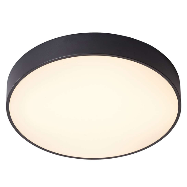 Plafon LAMPA sufitowa ORBITAL 5361-830RC-BK-3 Italux metalowa OPRAWA okrągła LED 24W 3000K natynkowa czarna