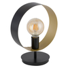 Metalowa lampka nocna HOOP 50278 Sigma stojąca okrągła biała
