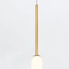 Zwieszana lampa Cumberland QN-CUMBERLAND-1P-BG LED 10W 3000K złoty
