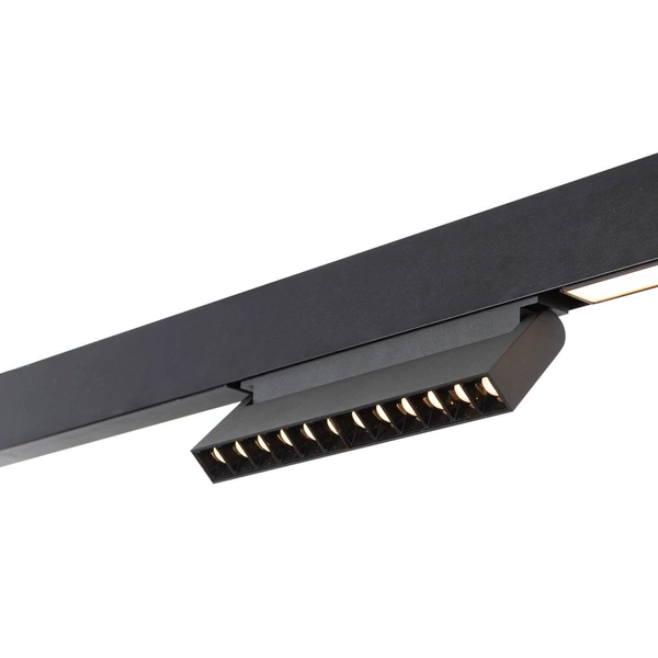 Regulowany szynowy reflektor Magnetic Norman TRM-79392-12W-3K-BK Italux LED 12W 3000K czarny