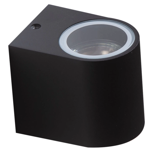 Czarny kinkiet na taras Rimini AZ4265 Azzardo IP54 lampa ścienna