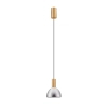 Szklana wisząca lampa SARDUNO LE45136 LED 8W 3000K złota