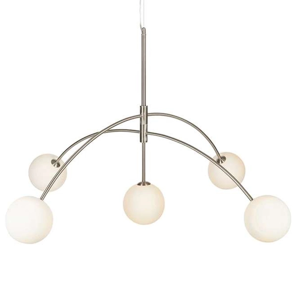 LAMPA wisząca HEAVEN 107560 Markslojd metalowa OPRAWA zwis kule szklane balls czarne białe