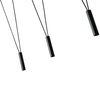 Loftowa LAMPA wisząca Viva III Nero Orlicki Design metalowa OPRAWA tuby zwis czarny