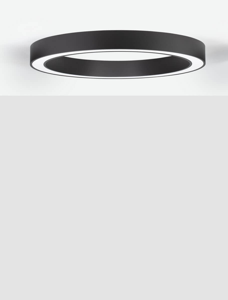 Sufitowa lampa sypialniana Claro nad łóżko LED 60W 2700-4000K czarna