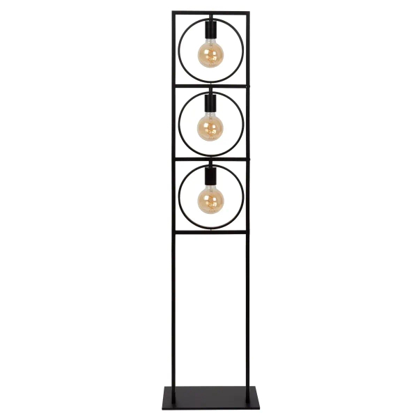 Lampa stojąca podłogowa SUUS 00727/03/30 Lucide vintage czarna