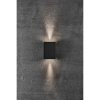 Prostokątna lampa ścienna Fold 2019041003 LED 5,4W 3000K IP54 czarny