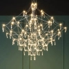 Żyrandol kryształowy złoty CONSTELATION LED 72x0,5W 3000K MSE1501100127