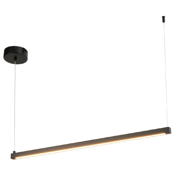 Zwisająca lampa BEAM ST-8960-L120 black LED 13W 3000K nad wyspę czarna