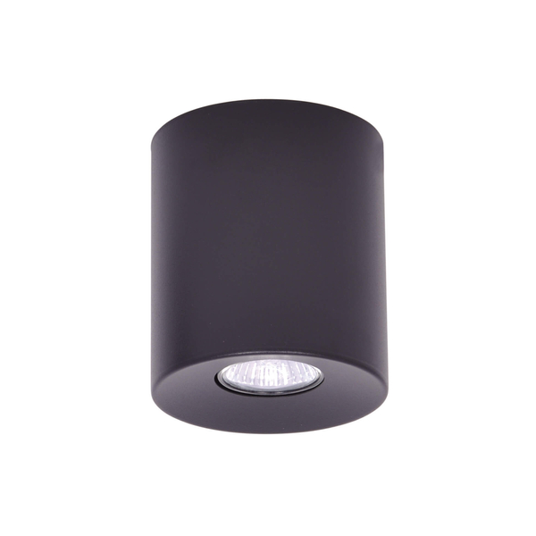 Metalowy spot na korytarz Horn K-5130 Kaja tuba downlight czarny