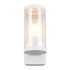 Metalowa lampa ścienna Bonito R21596131 IP44 tuba biały