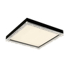 Kwadratowy plafon Regi FM2304458S-MB Zumaline LED 50W 3000-5000K czarny
