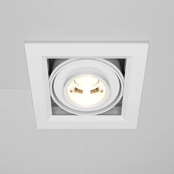 Wpuszczana lampa Metal Modern DL093-01-10W3K-W LED 10W 3000K biała
