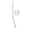 Regulowany kinkiet ścienny Stick 1084C Aldex metalowy biały