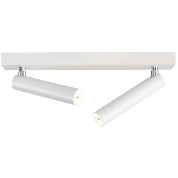 Plafon LAMPA sufitowa ROLL 50703201 Kaspa regulowana OPRAWA metalowa LED 8W 3000K tuby białe