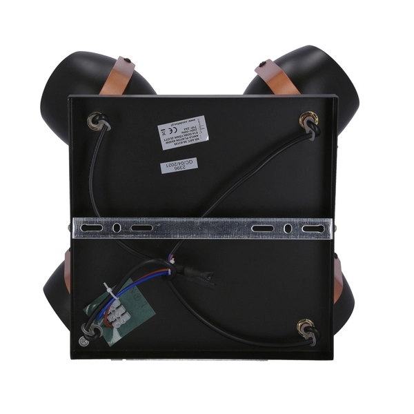 Plafon regulowany Anica 98-83128 Candellux metalowy czarny miedziany