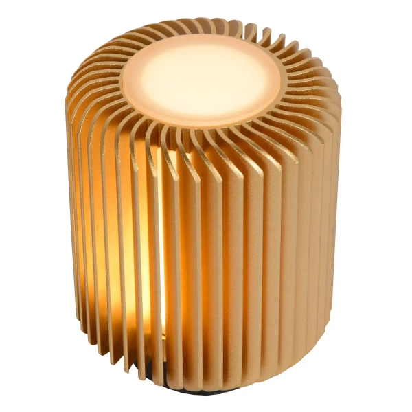 Stołowa lampka TURBIN 26500/05/02 Lucide LED 5W 3000K złota