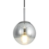 Kulista lampa wisząca Palla LP-2844/1P S CH szklana kula ball chrom