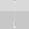 Lampa wisząca IBAGUE LE44662 do kuchni bubbles betonowa biała