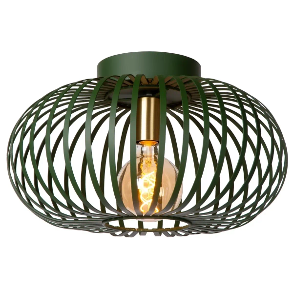 Druciana lampa sufitowa Manuela 78174/40/33 Lucide metalowa zielona