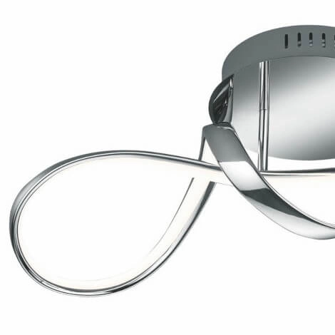 Sufitowa lampa wstążka PERUGIA R67091106 LED 28W 4000K do salonu chrom