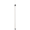Lampa zwisająca Cilinder ABIGALI-CLN16WW LED 16W 3000K sopel biały czarny