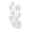 Naścienna lampa do przedpokoju Flora QN-FLORA-3W-WHT kwiaty białe