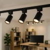 Szynowa lampa sufitowa 1-fazowa Tiger Track ML2336 tubka czarny