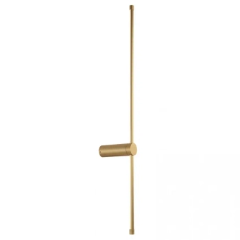 Metalowa lampa ścienna 20117 LED 20W 3000K do jadalni złoty