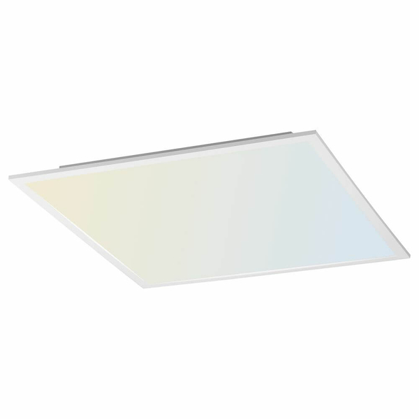 Ściemnialna lampa sufitowa Flat LED 35W 2700K-5000K do pokoju biała