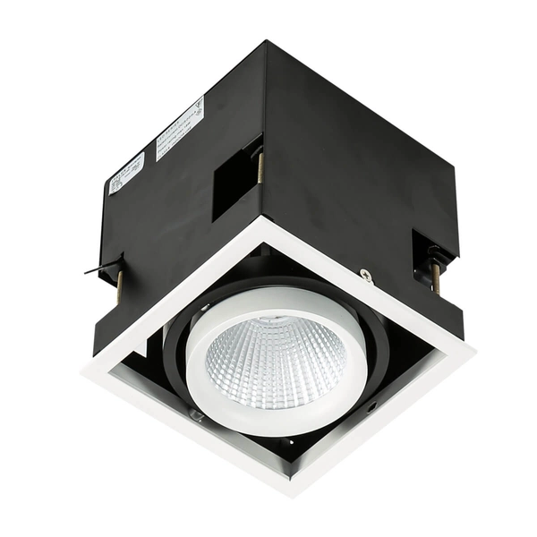 Regulowana lampa sufitowa Vertico GL7108-1/18W 4000K WH+BL LED 18W biała
