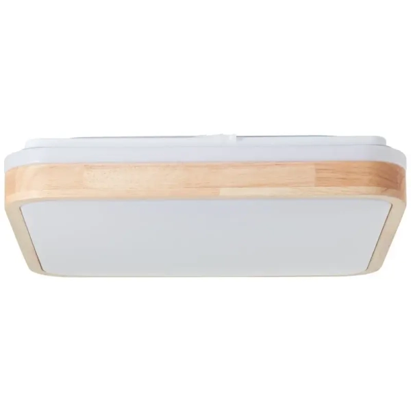 Plafon do salonu Tumeo G99791/75 LED 24W 3000K drewniany biały