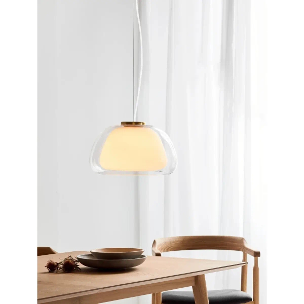 Jadalniana lampa wisząca szklana JELLY 2010783001 przezroczysty