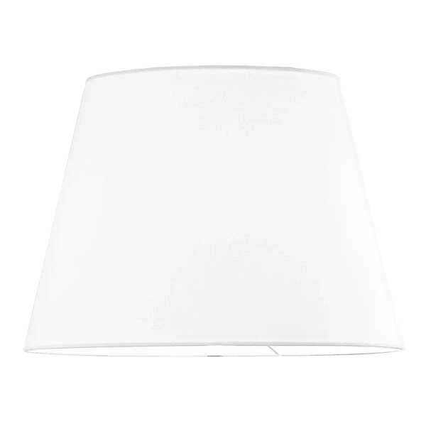 Abażurowy klosz tkanina SHADE AZ3671 cylinder biały