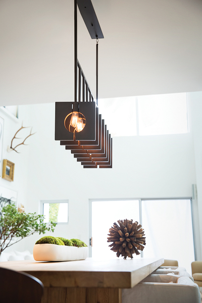 Industrialna wisząca lampa QN-LUDLOW8-GR podłużna grafitowa