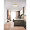 Okrągły plafon metalowy TOCACHE LE44875 LED 38W 2700-3000K złota