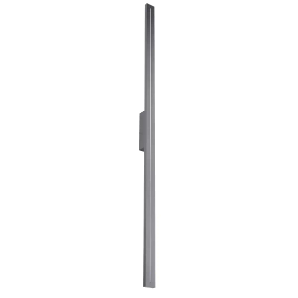 Zewnętrzny liniowy kinkiet Linea M 18176 LED 3000K IP65 szary