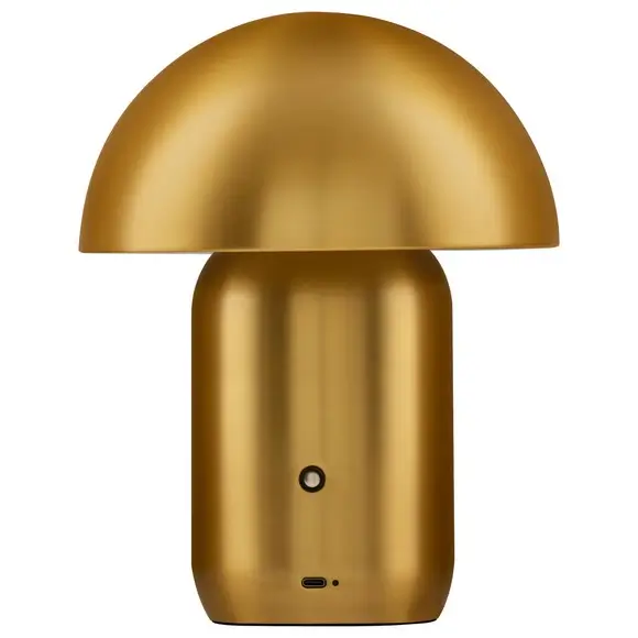 Nocna lampka grzybek LOMENTA LE45582 LED 2W 3000K USB dotykowa złota