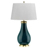 Ceramiczna stołowa lampka Havering QN-HAVERING-TL-IV ceramiczna niebieska